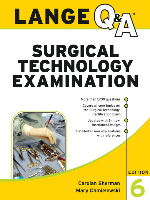 Title details for Lange Q&A Surgical Technology Examination by Carolan Sherman - Available